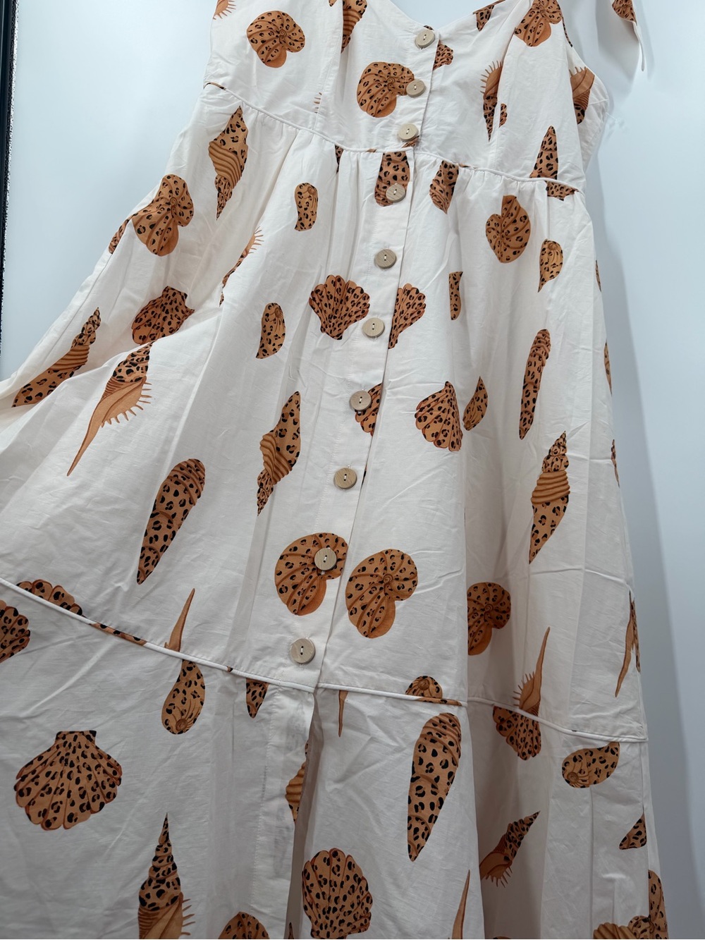 Farm Rio NEW Leopard Shell Midi Dress - Picture 9 of 16